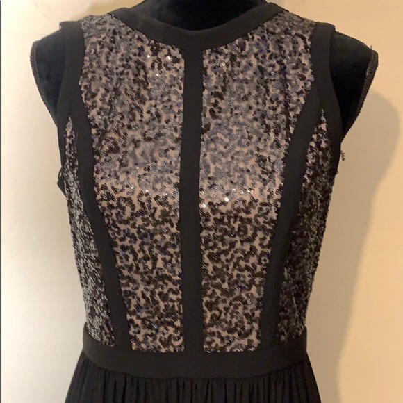 NW Nightway black sequinned dress, 10 - Picture 2 of 5